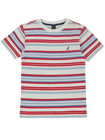 Nautica Boys' Stripe T-Shirt - CookiesKids.com