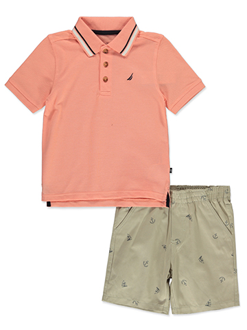 Nautica Boys' 2-Piece Shorts Set Outfit - CookiesKids.com