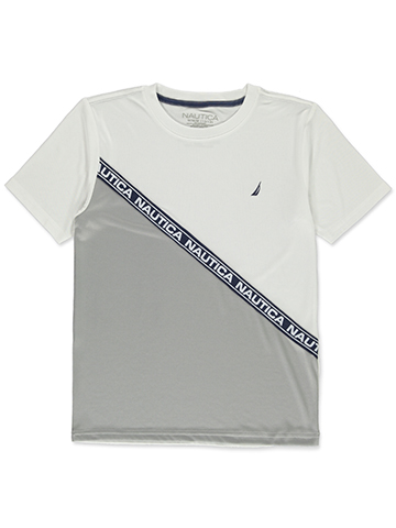 Nautica Boys' Solid and Colorblock T-Shirt Set - CookiesKids.com
