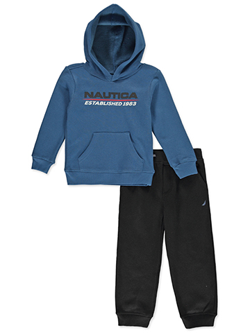 Nautica Boys' Fleece 1983 Hoodie and Joggers Set - CookiesKids.com