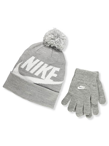 Nike Boys' Beanie & Gloves Set (Youth One Size) - CookiesKids.com