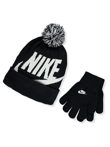 Nike Boys’ Hat & Gloves Set (Youth One Size) - CookiesKids.com