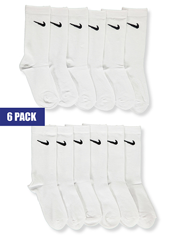 Nike Kids Unisex 6-Pack Lightweight Ankle Socks - CookiesKids.com