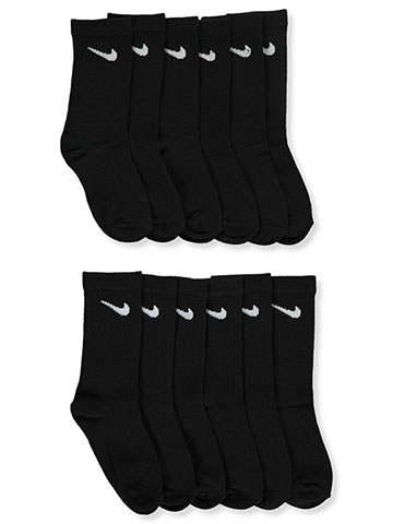 Nike Kids Unisex 6-Pack Lightweight Ankle Socks - CookiesKids.com