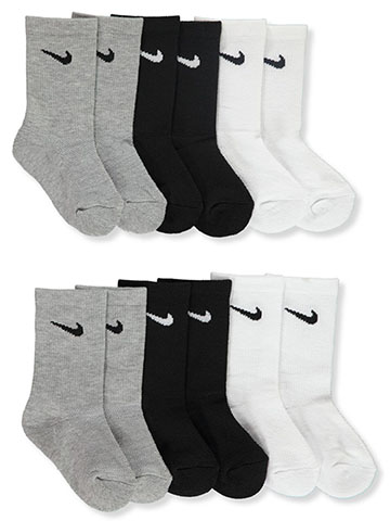Nike Unisex 6-Pack Cushioned Crew Socks - CookiesKids.com