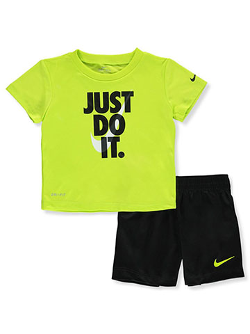 Nike Dri-Fit Boys' 2-Piece Shorts Set Outfit - CookiesKids.com