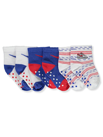 Nike Baby Boys' 3-Pack Booties - CookiesKids.com