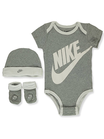 Nike Baby Boys' Swoosh 3-Piece Layette Set - CookiesKids.com