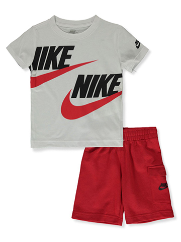 Nike Boys' 2-Piece Futura Shorts Set Outfit - CookiesKids.com