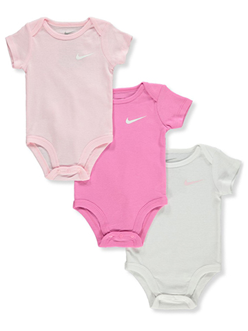 Nike Baby Girls' 3-Pack Bodysuits - CookiesKids.com
