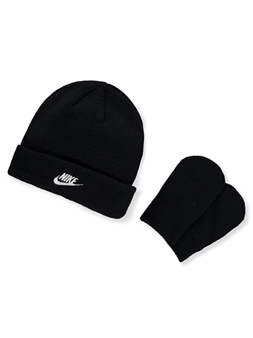 Nike Boys' 2-Piece Cap With Mittens Set - CookiesKids.com