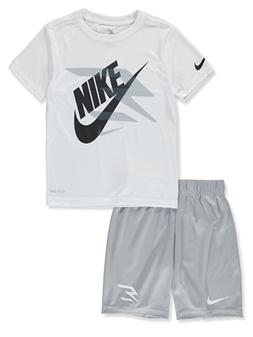 Nike Russell Wilson Boys' 2-Piece Shorts Set Outfit - CookiesKids.com