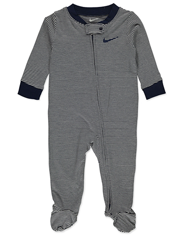 Nike Baby Boys' Striped Footed Coveralls - CookiesKids.com