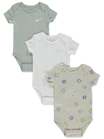Nike Baby Boys' 3-Pack Bodysuits - CookiesKids.com