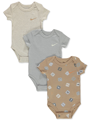 Nike Baby Boys' 3-Pack Bodysuits - CookiesKids.com