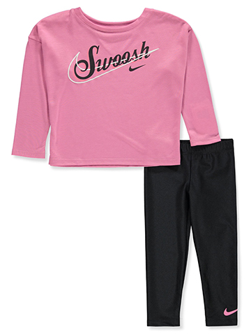 Nike Girls' 2-Piece Leggings Set Outfit - CookiesKids.com