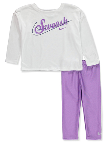 Nike Girls' 2-Piece Leggings Set Outfit - CookiesKids.com