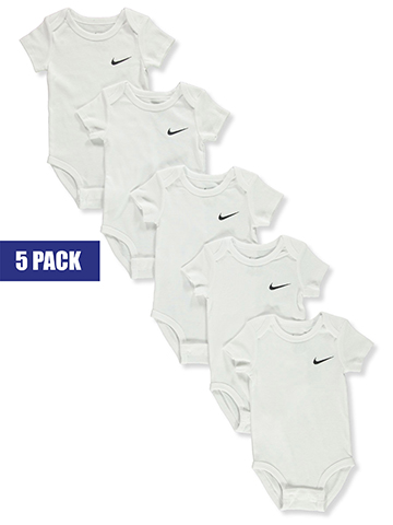 Nike Baby Unisex 5-Pack Bodysuits - CookiesKids.com