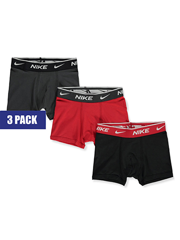 Nike Boys' 3-Pack Boxer Briefs Underwear - CookiesKids.com