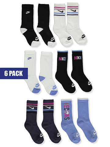 Nike Boys' 6-Pack Cushioned Crew Socks - CookiesKids.com