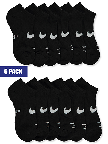 Nike Boys' 6-Pack Low Cushioned Socks - CookiesKids.com