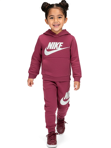 Nike Girls' 2-Piece Fleece Joggers Set Outfit - CookiesKids.com