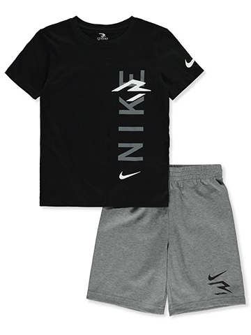 Nike Russell Wilson Boys' 2-Piece Shorts Set Outfit - CookiesKids.com
