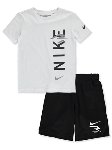 Nike Russell Wilson Boys' 2-Piece Shorts Set Outfit - CookiesKids.com