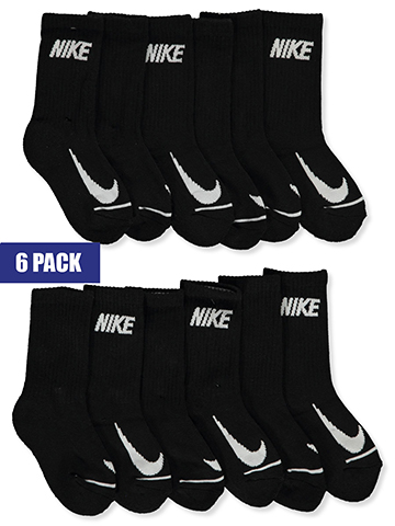 Nike Boys' 6-Pack Crew Socks - CookiesKids.com
