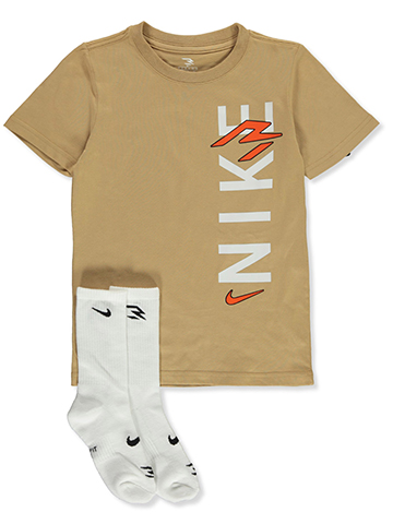 Nike Russell Wilson Boys' 2-Piece Shorts Socks Set - CookiesKids.com