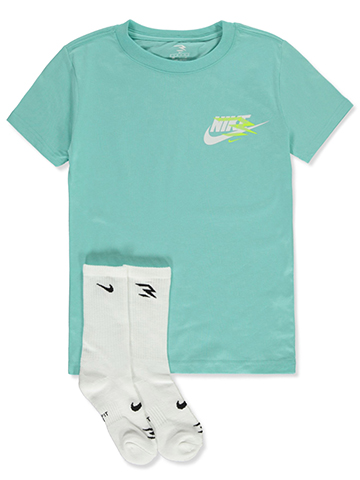 Nike Russell Wilson Boys' 2-Piece Shorts Socks Set - CookiesKids.com