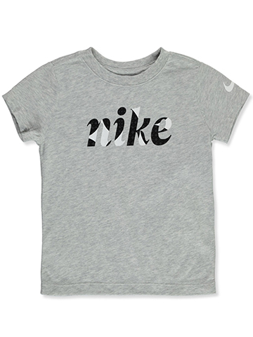 Nike Girls' Swoosh Short Sleeve T-Shirt - CookiesKids.com