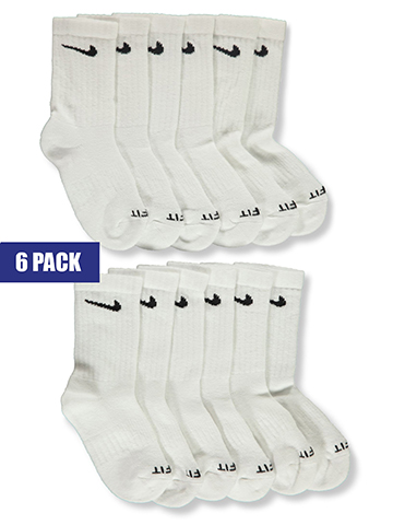 Nike Boys' 6-Pack Dri-Fit Crew Socks - CookiesKids.com