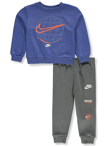 Nike Boys' 2-Piece Fleece Joggers Set Outfit - CookiesKids.com