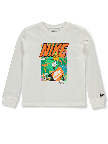Nike Boys' Graffiti Long-Sleeve T-Shirt - CookiesKids.com