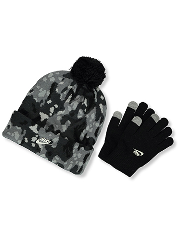 Nike Boys' 2-Piece Camo Cap & Gloves Set - CookiesKids.com