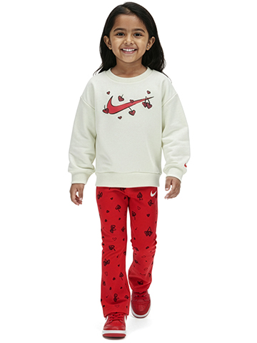 Nike Girls' 2-Piece Flared Leggings Set Outfit - CookiesKids.com
