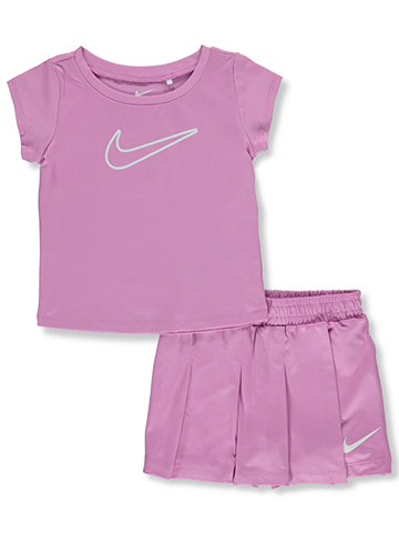 Nike Baby Girls' 2-Piece Scooter Skirt Set Outfit - CookiesKids.com
