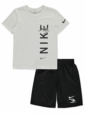 Nike Boys' 2-Piece Russel Wilson Shorts Set Outfit - CookiesKids.com