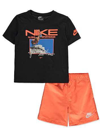 Nike Boys' 2-Piece Goat Shorts Set Outfit - CookiesKids.com