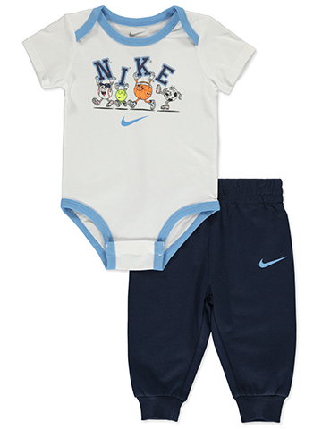 Boys' Nike Graphic Bodysuit and Jogger Set - CookiesKids.com