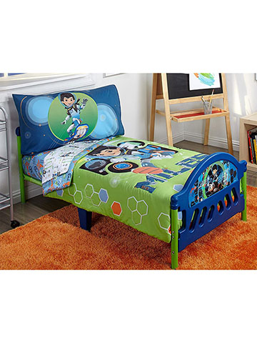 Disney Miles From Tomorrowland Boys' 4-Piece Toddler Bed  Set - CookiesKids.com
