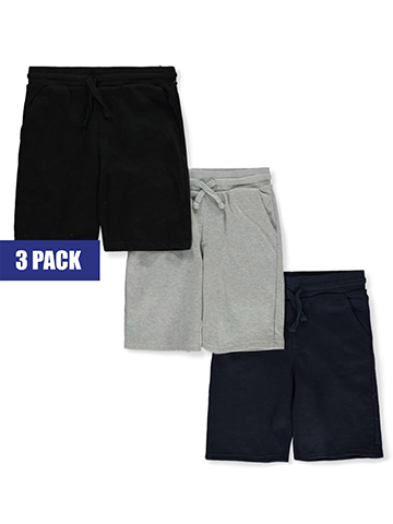 Cookie's Boys' 3-Pack Pull-On French Terry Shorts - CookiesKids.com