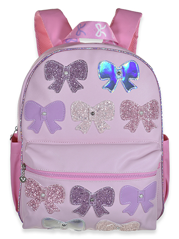 OMG Accessories Sequin Bow Backpack - CookiesKids.com