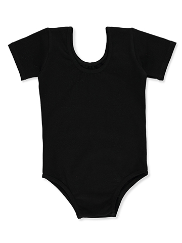 Piccolo Girls' Short Sleeve Dance Leotard - CookiesKids.com