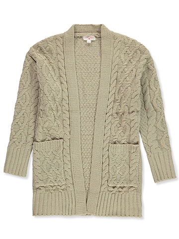 Poof Girl Girls' Open Cardigan - CookiesKids.com