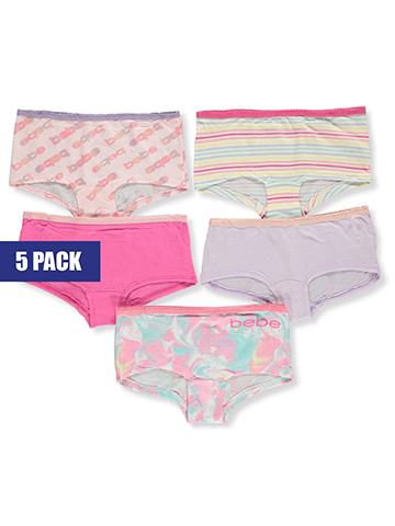Bebe Girls' 5-Pack Underwear - CookiesKids.com