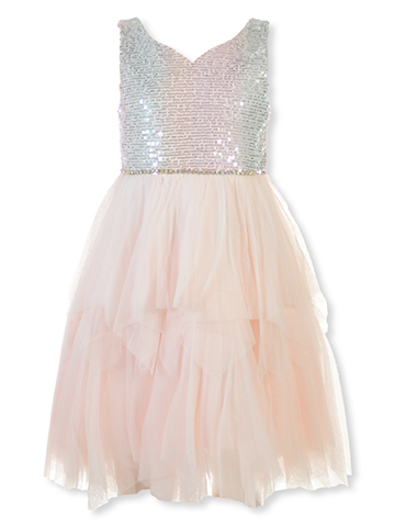 American Princess Girls' Jewel Top Dress - CookiesKids.com