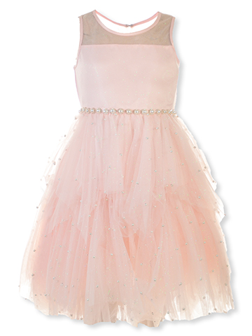 American Princess Girls' Pearl Rose Dress - CookiesKids.com