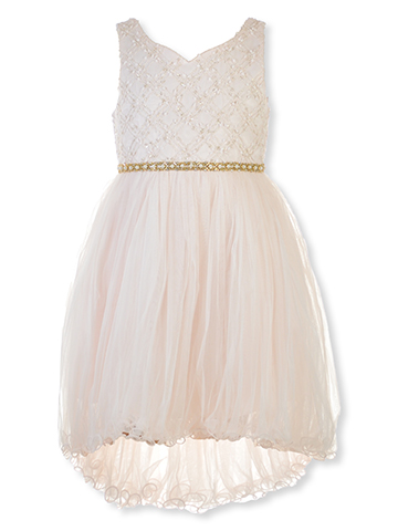 American Princess Girls' Hi-Lo Radiant Dress - CookiesKids.com
